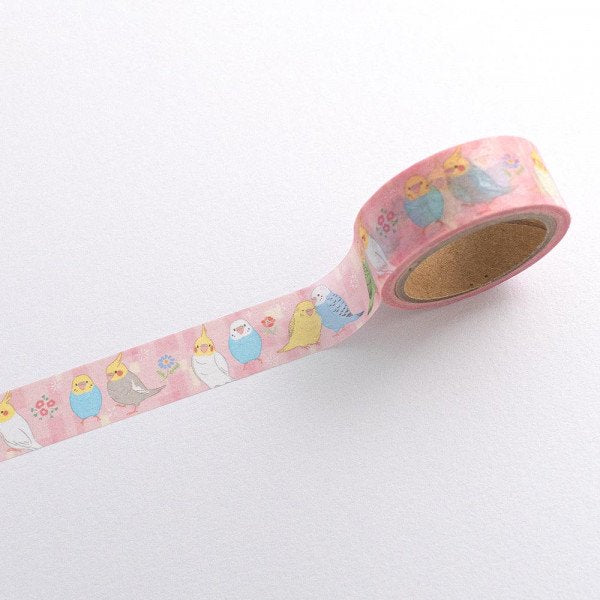Budgie Cockatiel Japanese Washi Tape