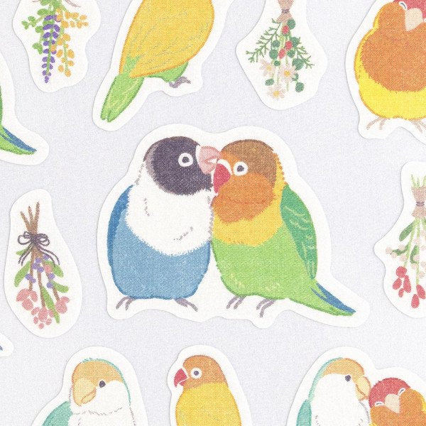 Lovebird Stickers