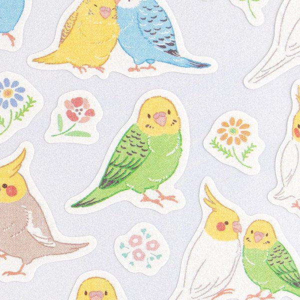 Budgie Cockatiel Stickers