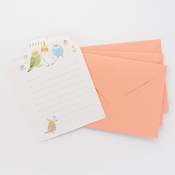 Budgie Cockatiel Mini Letter Set
