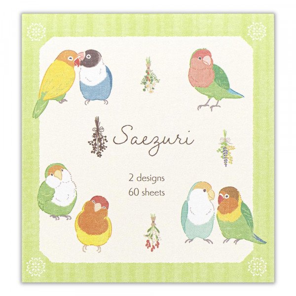 Lovebird Memo Pad