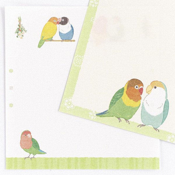 Lovebird Memo Pad