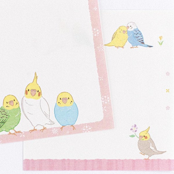 Budgie Cockatiel Memo Pad