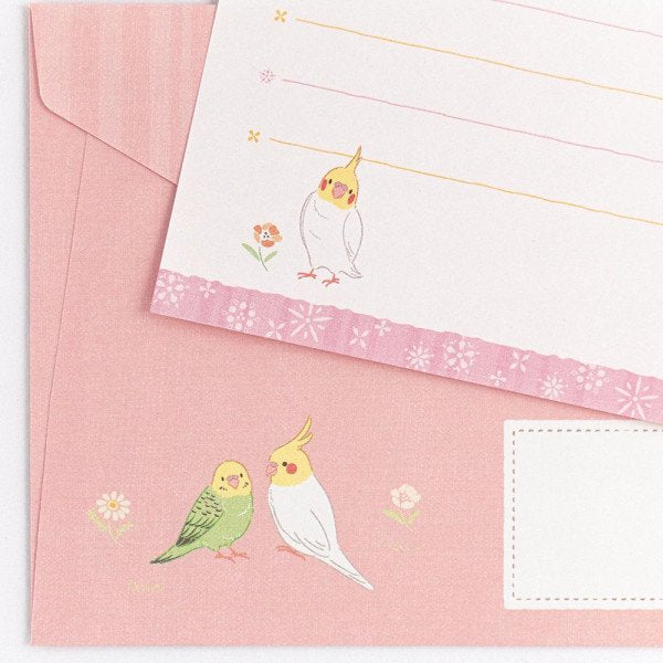 Budgie Cockatiel Letter Set