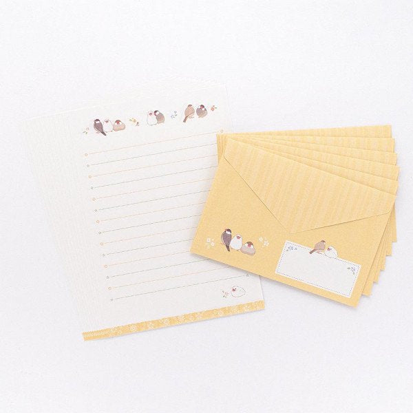 Java Sparrow Letter Set