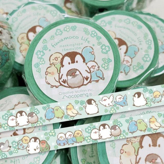 Cockatiel Budgerigar Penguin Java Sparrow Pacific Parrotlet Lovebird Japanese Washi Tape Masking Tape