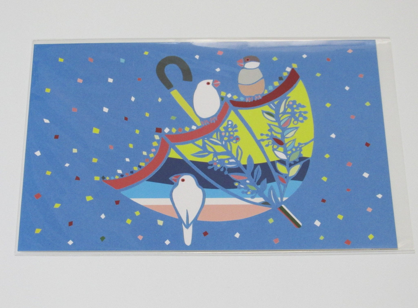 Java Sparrow Postcard