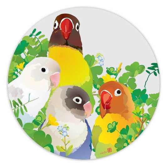 Lovebird Acrylic Coaster