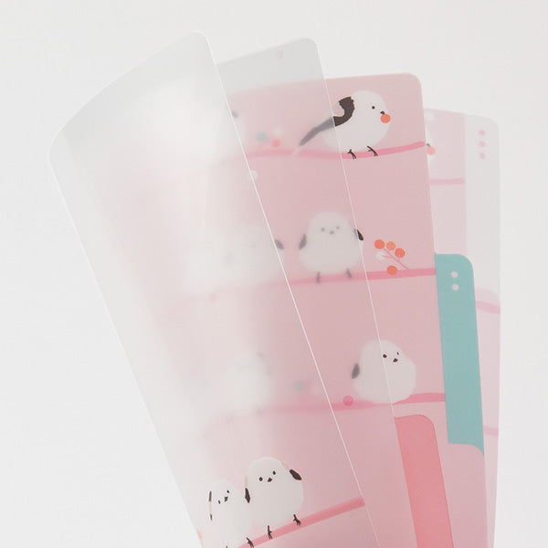 Long-tailed Tit A5 File Folder with 3 Pockets Free Gift Not for Sale