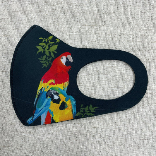 Macaw Reusable Face Mask Large Size
