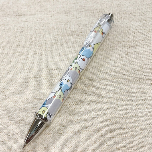 Long-tailed Tit Java Sparrow Budgie Cockatiel Ball Point Pen