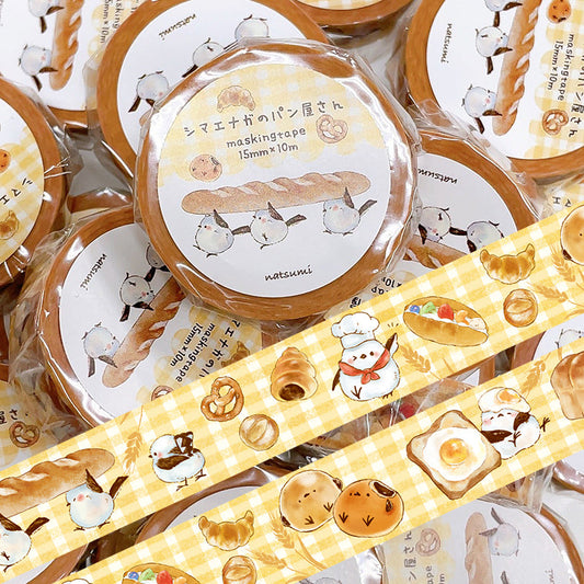 Long-tailed Tit Japanese Washi Masking Tape