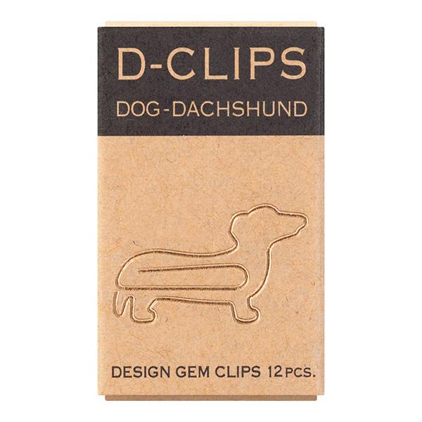 Sets of 12 Dachshund Dog Paper Clips - Boutique SWEET BIRDIE