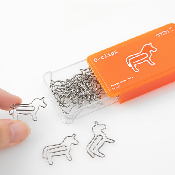 Sets of 20 Horse Paper Clips