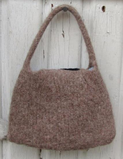 羊毛フェルトバッグ 小鳥とお友達コレクション ネコちゃん F - 小鳥雑貨専門のお店 スウィート・バーディー・ブティック