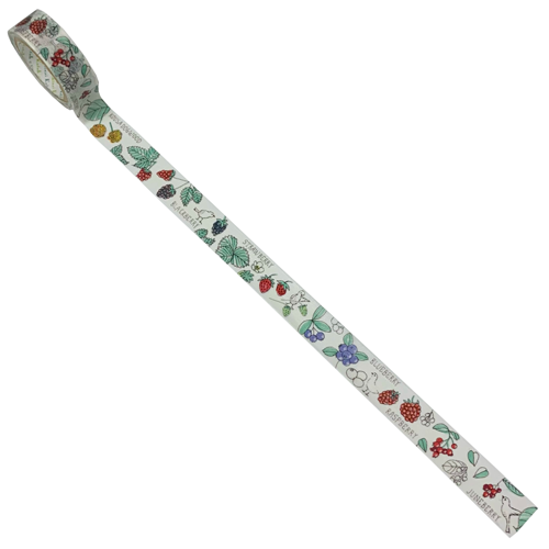 Bird & Berry Japanese Washi Tape Masking Tape