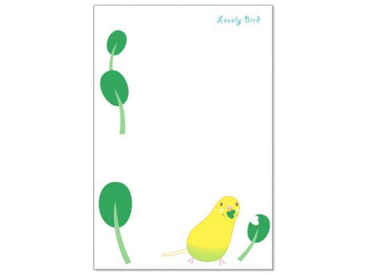 Budgie Budgerigar Parakeet Postcard - Boutique SWEET BIRDIE
