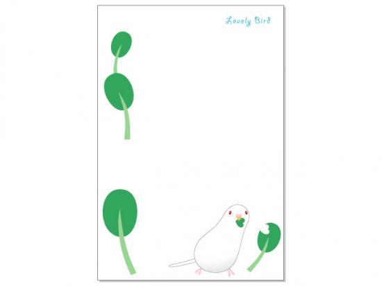 Budgie Budgerigar Parakeet Postcard - Boutique SWEET BIRDIE