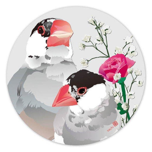 Java Sparrow Acrylic Coaster