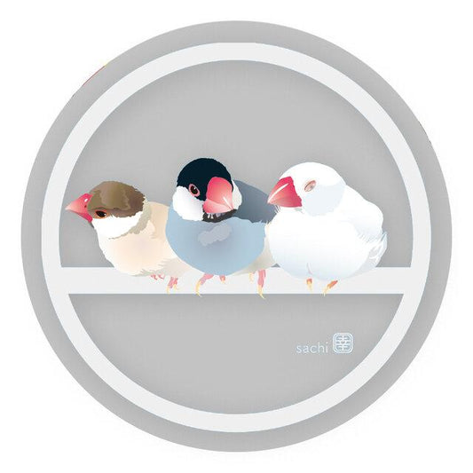Java Sparrow Acrylic Coaster