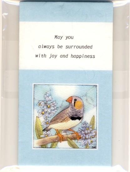 Sets of 3 Zebra Finch Mini Envelopes - Boutique SWEET BIRDIE