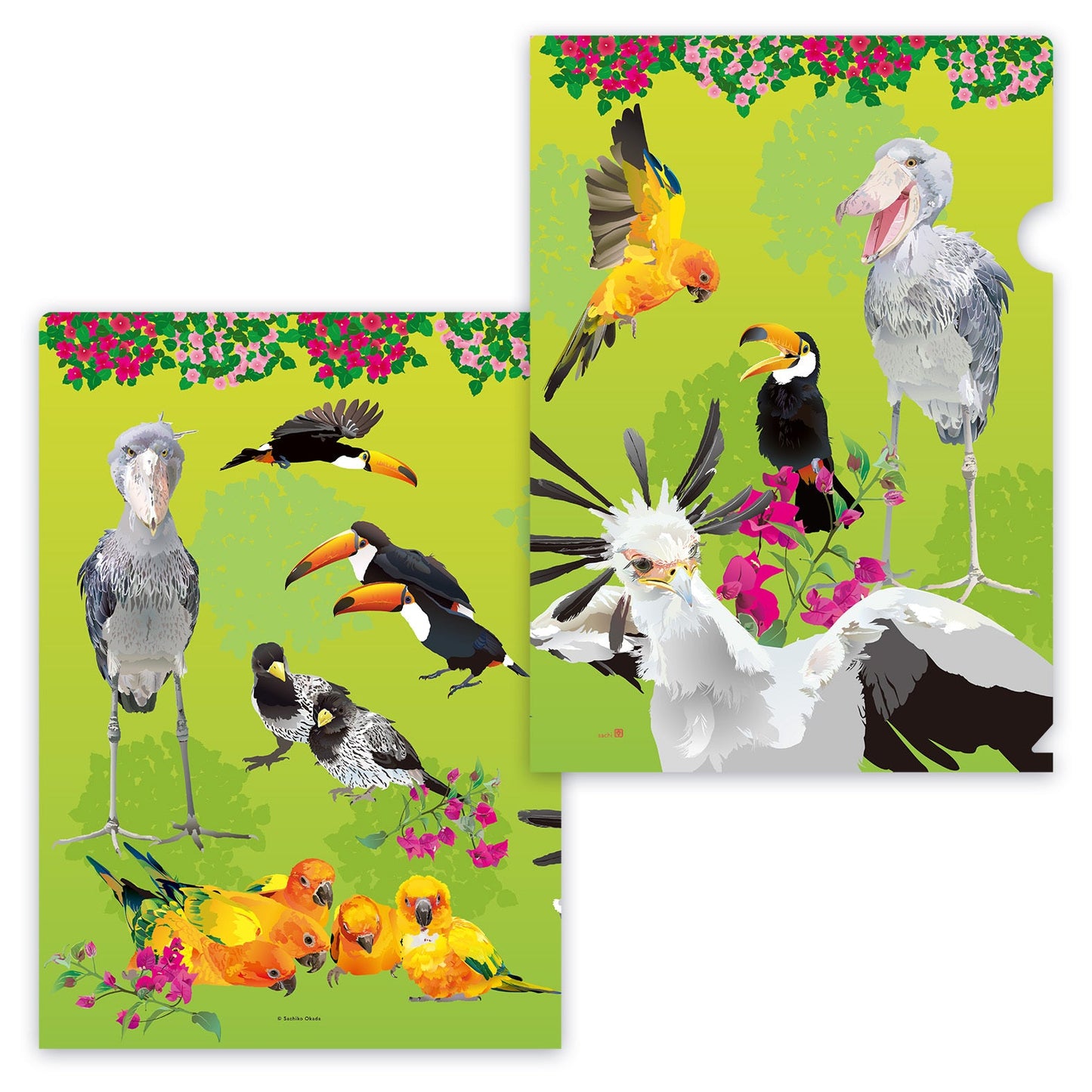 Bird A4 File Folder Organizer