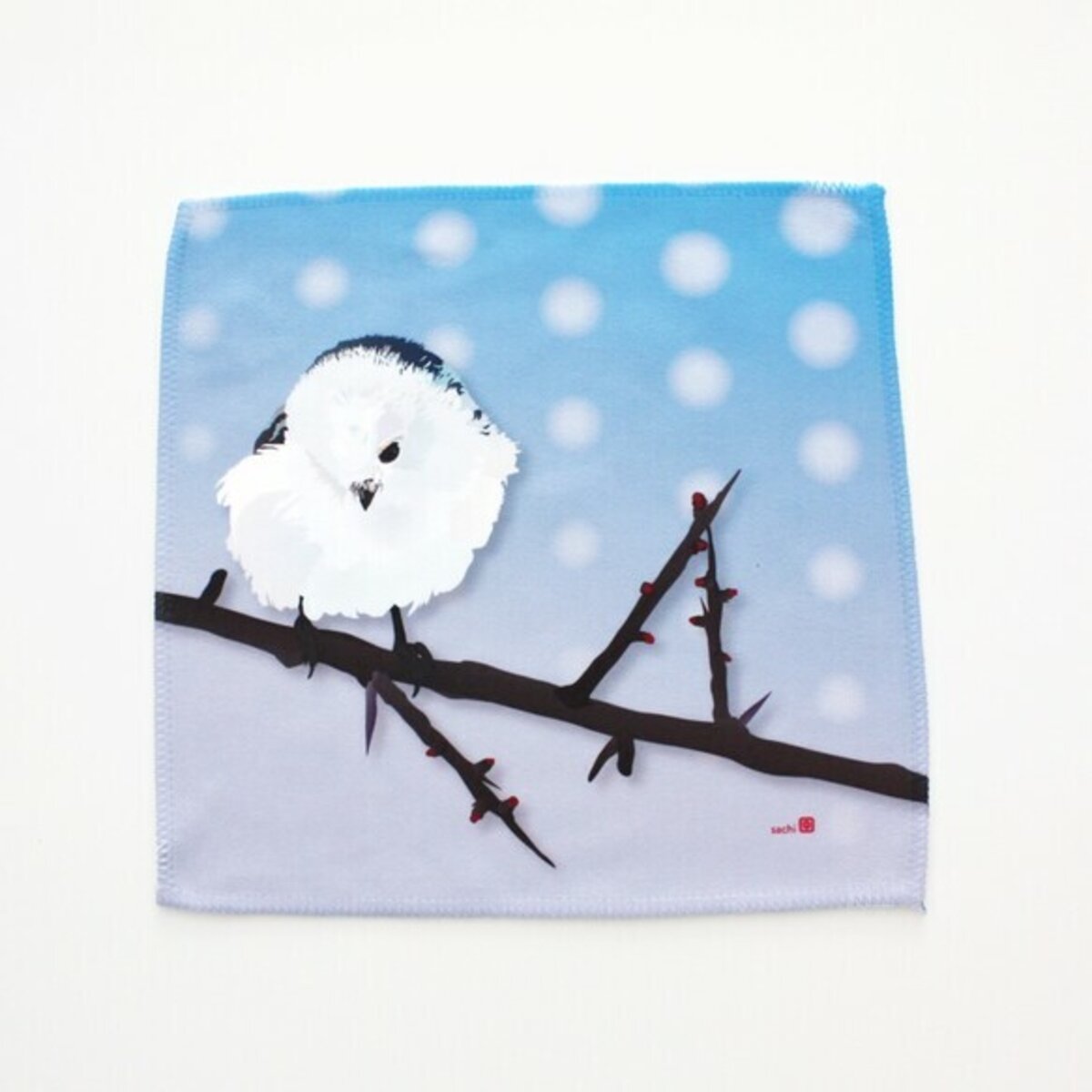 Long-tailed Tit Hand Towel Cloth