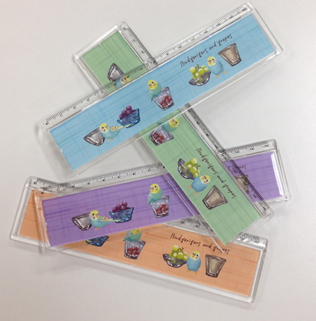 Budgie Budgerigar Parakeet Centimeters Ruler 15cm - Boutique SWEET BIRDIE