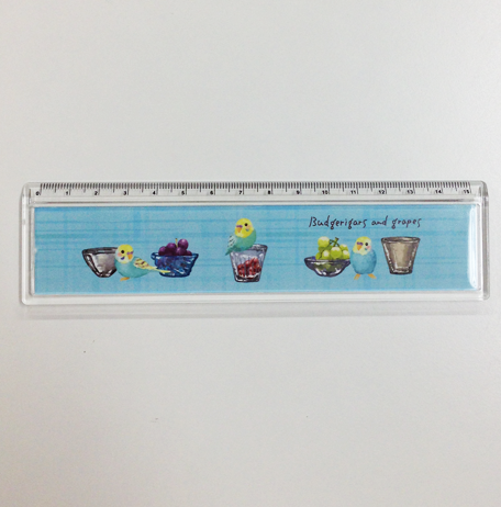 Budgie Budgerigar Parakeet Centimeters Ruler 15cm - Boutique SWEET BIRDIE