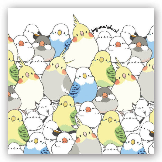 Budgie Cockatiel Java Sparrow Finch Long-tailed Tit Hand Towel Cloth