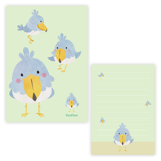 Shoebill Memo Pad