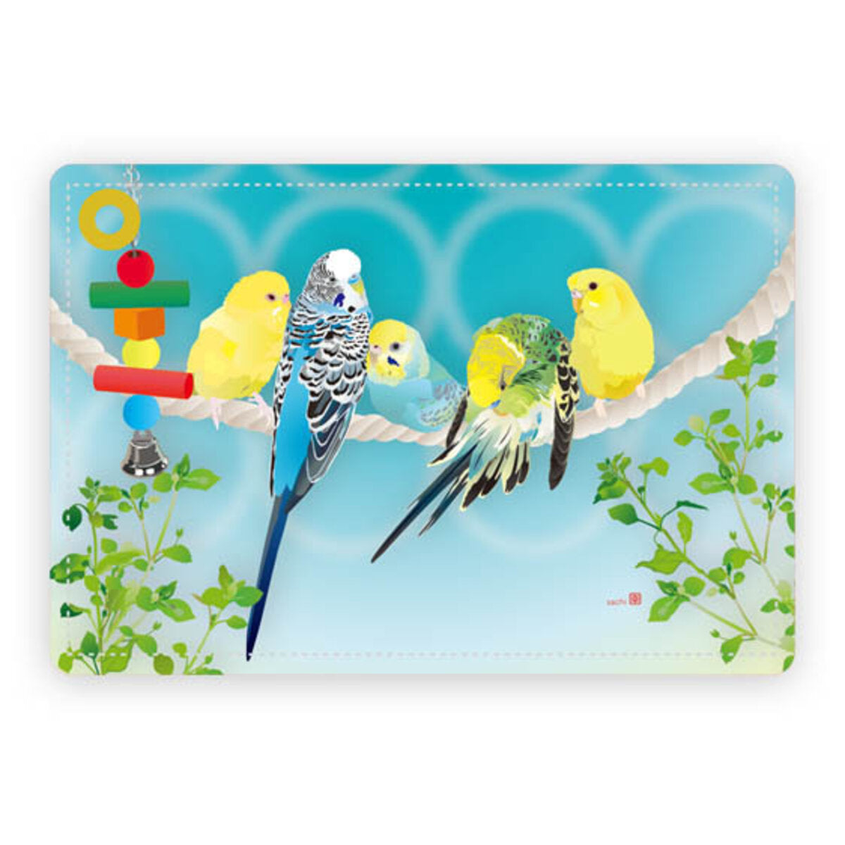 Budgie Pass Holder