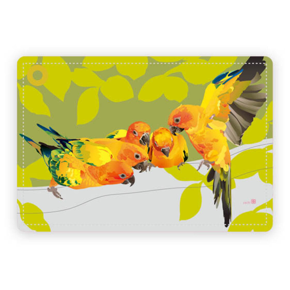 Sun Parakeet Pass Holder