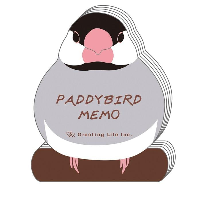 Java Sparrow Die Cut Memo Pad