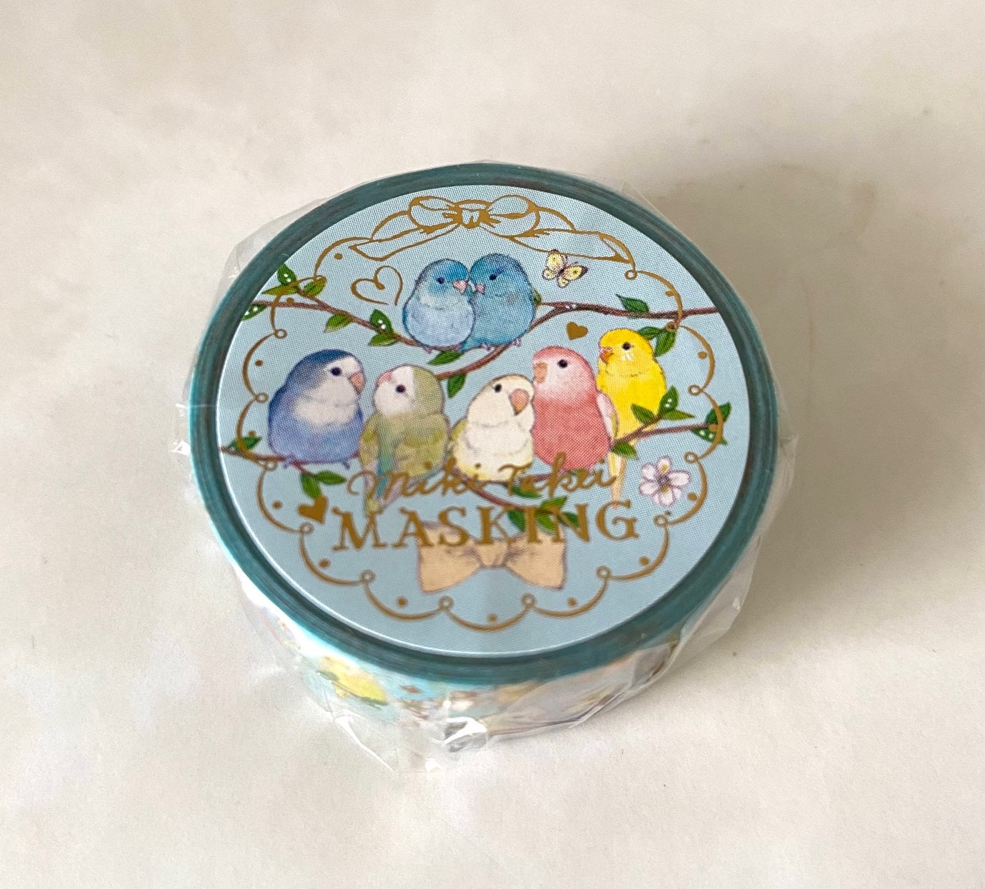 Dailylike Masking Tape V8, Cockatiel