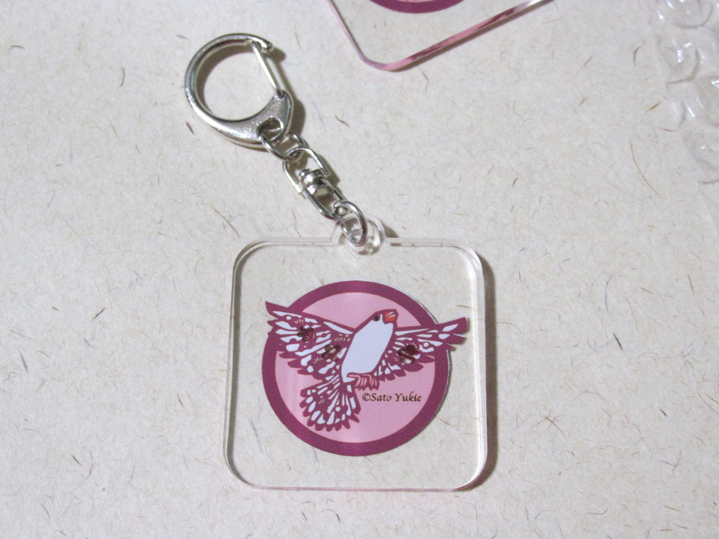 Java Sparrow Key Holder