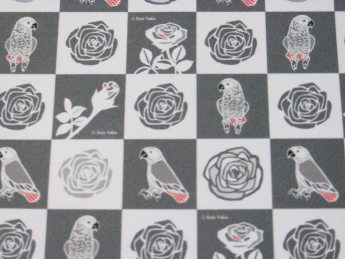 African Gray Parrot Lens Cloth Microfiber Cloth