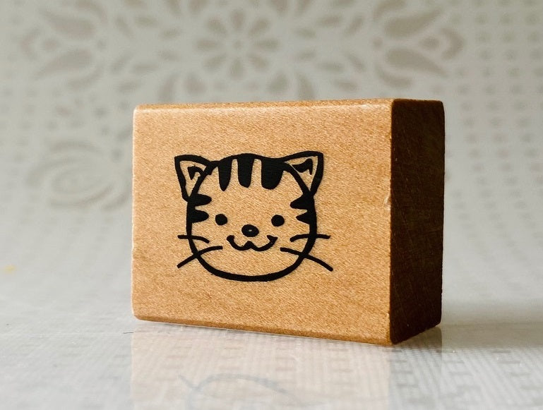 Cat Face Rubber Stamp - Sweet Birdie Boutique, Gift Shop for Stationery  Lovers – Sweet Birdie Boutique (International)