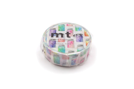 mt ex Colorful Jar Japanese Washi Tape Masking Tape