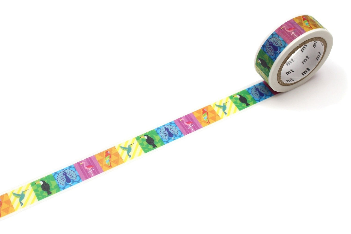 mt ex Colorful Bird Japanese Washi Tape Masking Tape