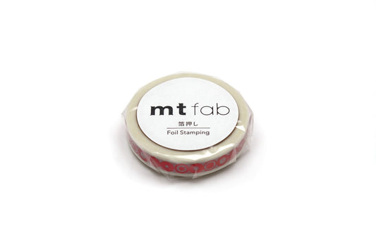 mt fab Ring Glitter Japanese Washi Tape Masking Tape Slim type