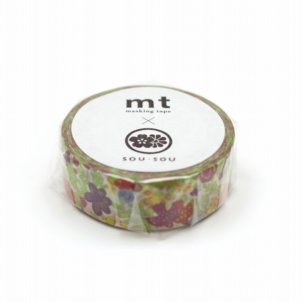 mt Sou Sou Bird Japanese Washi Tape Masking Tape