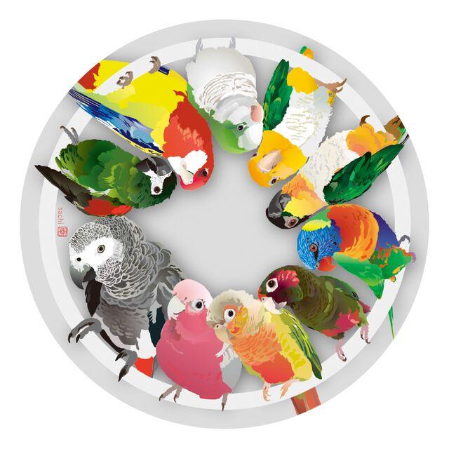 (Made-to-order requests are currently closed. Please wait until we reopen.) Made-to-Order Bird Acrylic Coaster