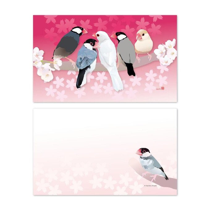 Bird Mini Message Card
