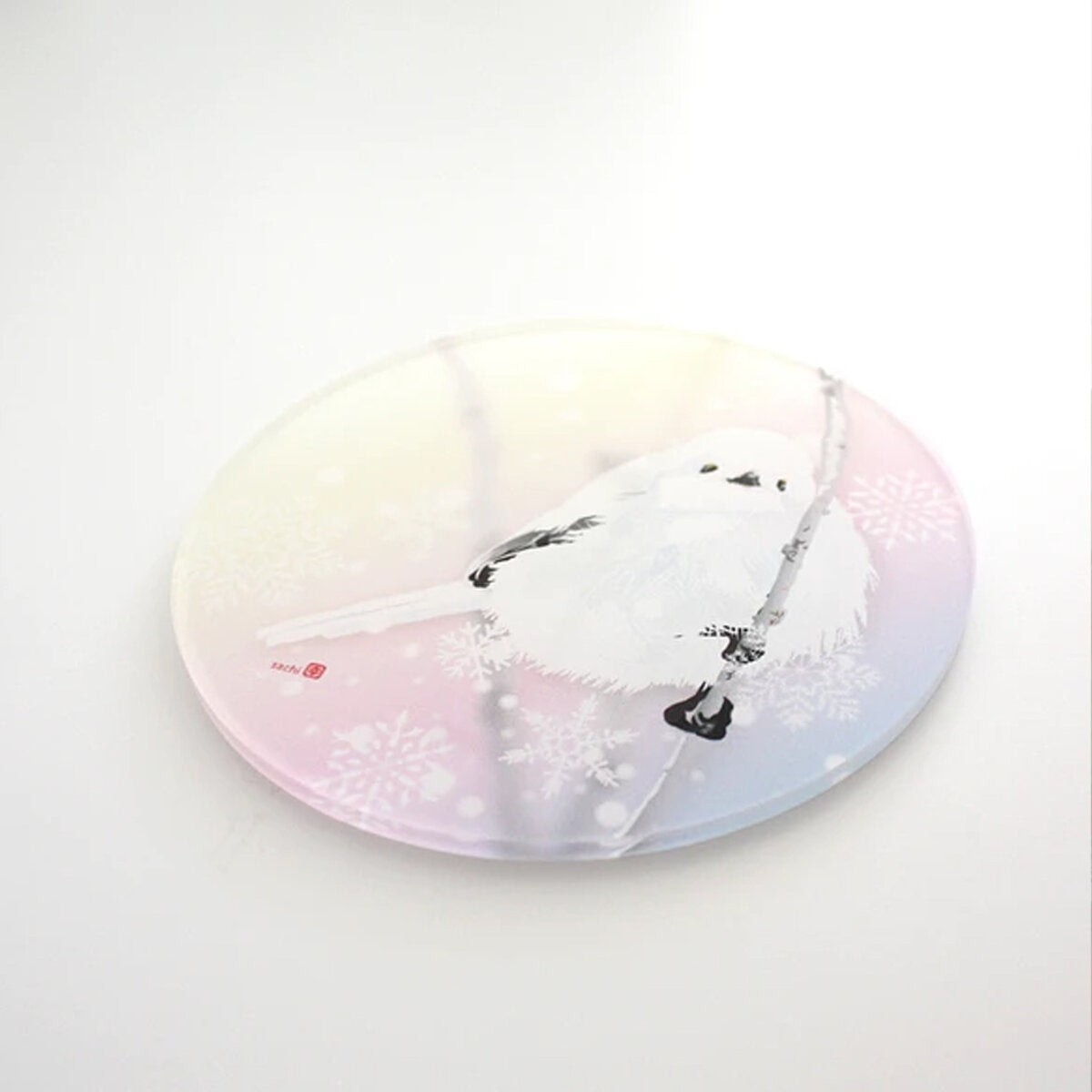 Long-tailed Tit Acrylic Coaster