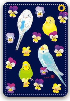 Budgie Budgerigar Parakeet Pass Holder - Boutique Sweet Birdie