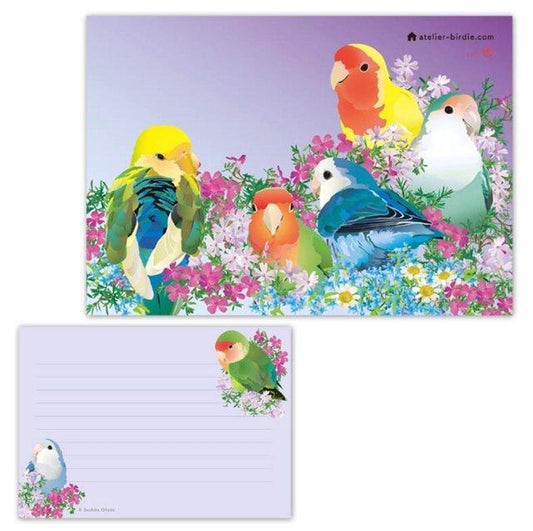 Lovebird Memo Pad