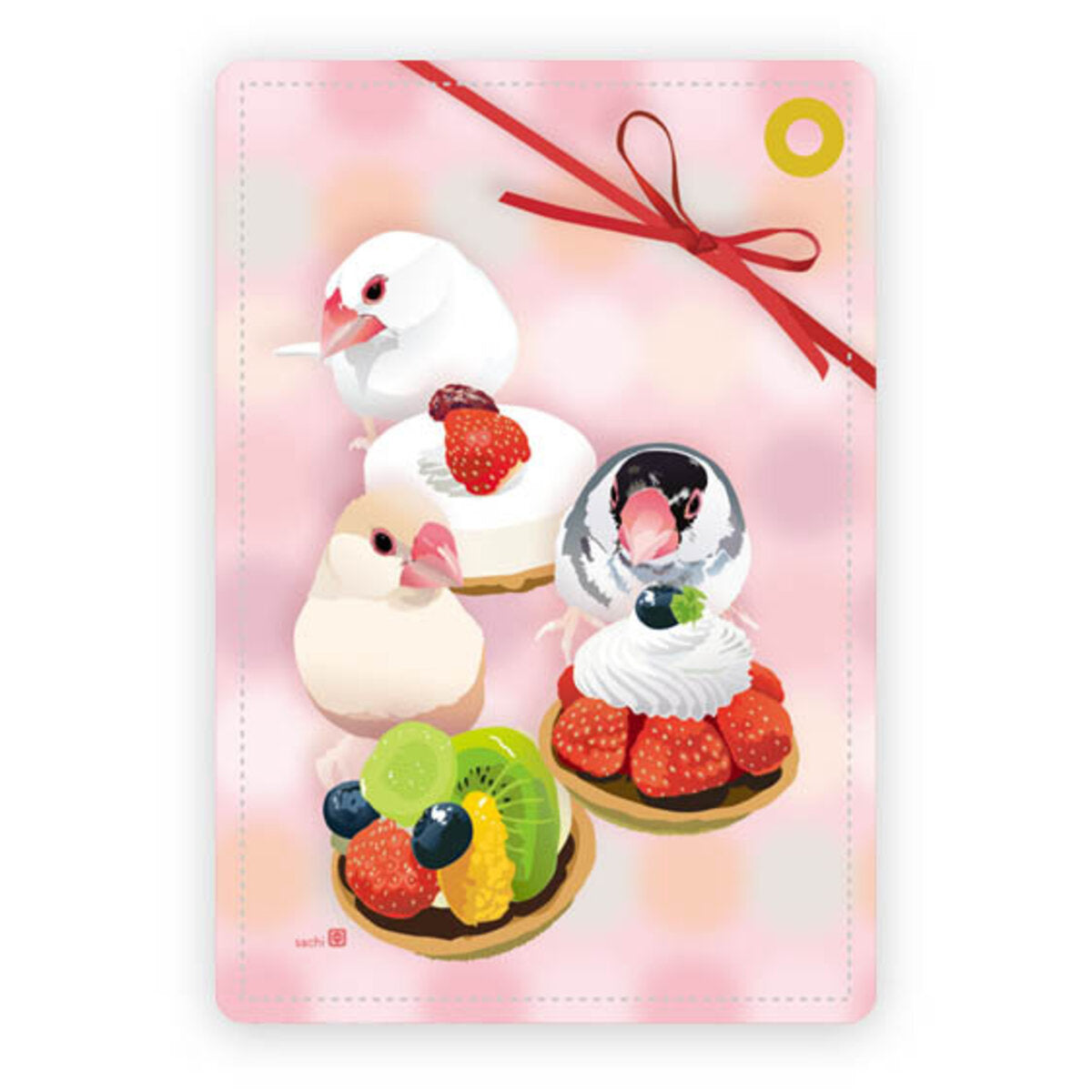 Java Sparrow Pass Holder