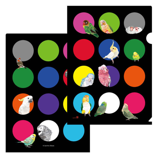 Many Birds A4 File folder