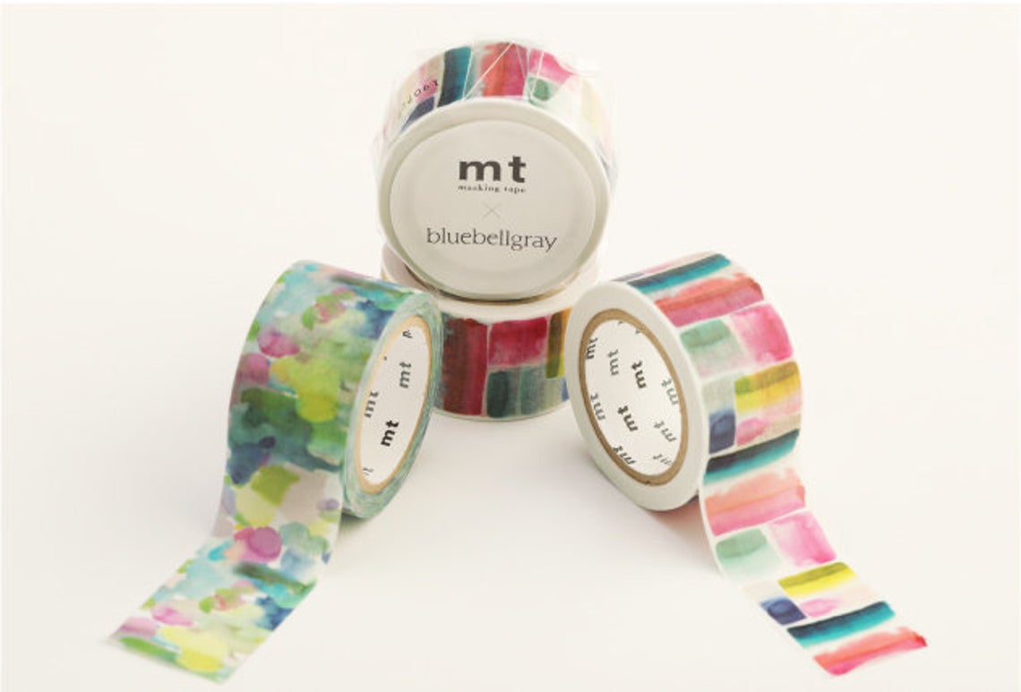 mt bluebellgray Washi Tape Masking Tape Muralla MTBLUE02